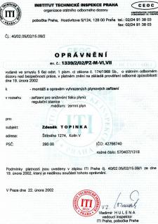Oprávnění ITI Oprávnění ITI